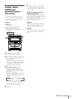Preview for 11 page of Sony MHC-G330 Operating Instructions Manual