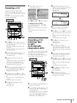 Preview for 15 page of Sony MHC-G330 Operating Instructions Manual
