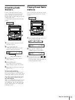 Предварительный просмотр 13 страницы Sony MHC-g880 Operating Instructions Manual