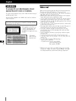 Preview for 2 page of Sony MHC-G99AV Operating Instructions Manual