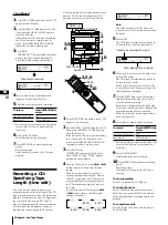 Предварительный просмотр 16 страницы Sony MHC-G99AV Operating Instructions Manual