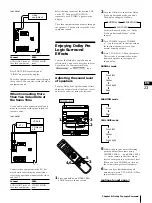 Предварительный просмотр 23 страницы Sony MHC-G99AV Operating Instructions Manual