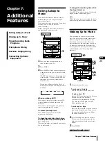 Preview for 25 page of Sony MHC-G99AV Operating Instructions Manual