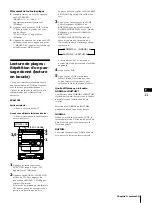 Preview for 43 page of Sony MHC-G99AV Operating Instructions Manual