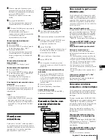 Preview for 95 page of Sony MHC-G99AV Operating Instructions Manual