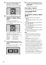 Preview for 14 page of Sony MHC-GN100D Operating Instructions Manual