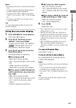 Preview for 21 page of Sony MHC-GN100D Operating Instructions Manual