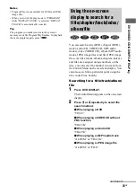 Preview for 25 page of Sony MHC-GN100D Operating Instructions Manual