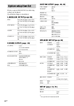 Preview for 42 page of Sony MHC-GN100D Operating Instructions Manual