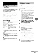 Preview for 57 page of Sony MHC-GN100D Operating Instructions Manual