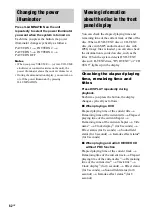 Preview for 62 page of Sony MHC-GN100D Operating Instructions Manual