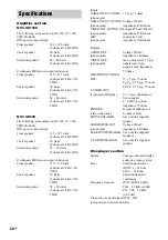 Preview for 80 page of Sony MHC-GN100D Operating Instructions Manual