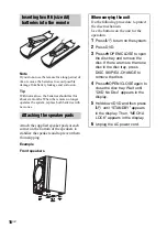 Preview for 18 page of Sony MHC-GN1100D Operating Instructions Manual