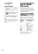 Preview for 24 page of Sony MHC-GN1100D Operating Instructions Manual