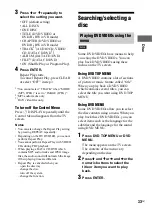 Preview for 33 page of Sony MHC-GN1100D Operating Instructions Manual