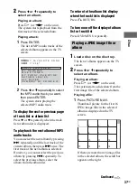 Preview for 37 page of Sony MHC-GN1100D Operating Instructions Manual