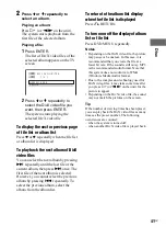 Preview for 41 page of Sony MHC-GN1100D Operating Instructions Manual