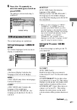 Preview for 47 page of Sony MHC-GN1100D Operating Instructions Manual