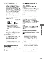 Preview for 71 page of Sony MHC-GN1100D Operating Instructions Manual