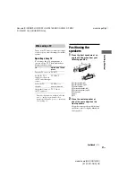 Preview for 21 page of Sony MHC-GN1300D Operating Instructions Manual