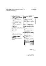 Preview for 23 page of Sony MHC-GN1300D Operating Instructions Manual