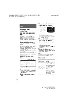 Preview for 26 page of Sony MHC-GN1300D Operating Instructions Manual