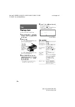 Preview for 54 page of Sony MHC-GN1300D Operating Instructions Manual