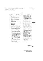 Preview for 55 page of Sony MHC-GN1300D Operating Instructions Manual