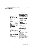 Preview for 60 page of Sony MHC-GN1300D Operating Instructions Manual