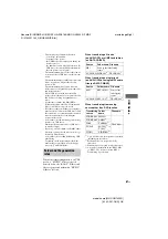 Preview for 61 page of Sony MHC-GN1300D Operating Instructions Manual