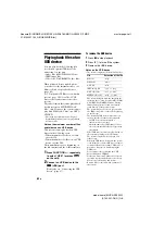 Preview for 62 page of Sony MHC-GN1300D Operating Instructions Manual