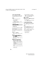 Preview for 68 page of Sony MHC-GN1300D Operating Instructions Manual