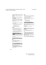 Preview for 72 page of Sony MHC-GN1300D Operating Instructions Manual