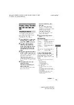 Preview for 73 page of Sony MHC-GN1300D Operating Instructions Manual