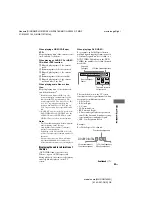 Preview for 83 page of Sony MHC-GN1300D Operating Instructions Manual