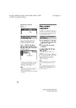 Preview for 84 page of Sony MHC-GN1300D Operating Instructions Manual