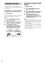 Preview for 18 page of Sony MHC-GN660 Operating Instructions Manual