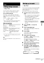 Preview for 27 page of Sony MHC-GN660 Operating Instructions Manual