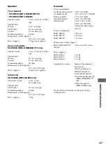 Preview for 43 page of Sony MHC-GN660 Operating Instructions Manual