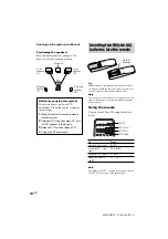 Предварительный просмотр 10 страницы Sony MHC-GN70V Operating Instructions Manual