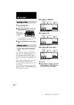 Предварительный просмотр 12 страницы Sony MHC-GN70V Operating Instructions Manual