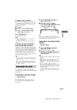 Preview for 19 page of Sony MHC-GN70V Operating Instructions Manual