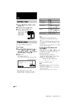 Preview for 20 page of Sony MHC-GN70V Operating Instructions Manual