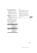 Preview for 23 page of Sony MHC-GN70V Operating Instructions Manual