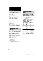 Preview for 24 page of Sony MHC-GN70V Operating Instructions Manual