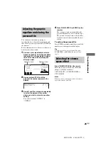 Preview for 25 page of Sony MHC-GN70V Operating Instructions Manual