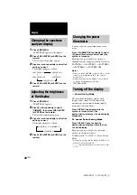 Preview for 26 page of Sony MHC-GN70V Operating Instructions Manual