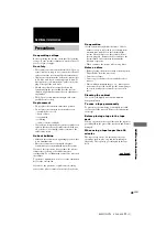 Предварительный просмотр 41 страницы Sony MHC-GN70V Operating Instructions Manual