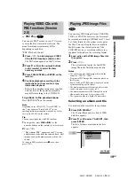 Preview for 19 page of Sony MHC-GN77D Operating Instructions Manual