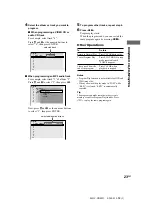 Предварительный просмотр 23 страницы Sony MHC-GN77D Operating Instructions Manual